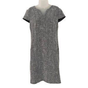 Banana Republic Factory Tweed V-neck Sheath Dress